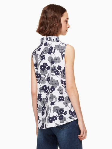 shadows poplin top
