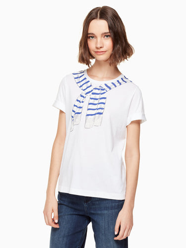tromp l'oeil sweater tee