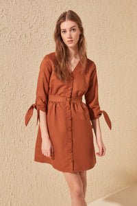 Trendyol Button Dress TWOSS20EL0139