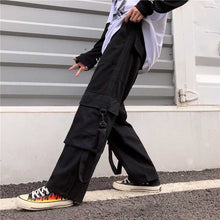 画像をギャラリービューアに読み込む, NiceMix Elastic Waistband Loose Harem Embroidery Tie Dye Contrast Jogger Pant Women Man Streetwear Korean Harajuku Punk Hip Hop