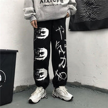 画像をギャラリービューアに読み込む, NiceMix Elastic Waistband Loose Harem Embroidery Tie Dye Contrast Jogger Pant Women Man Streetwear Korean Harajuku Punk Hip Hop