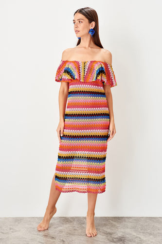 Trendyol Sweater Beach Dress TBESS19EL0473