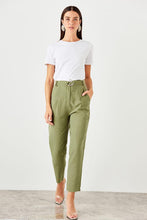 Load image into Gallery viewer, Trendyol Plum arched Lyocell trousers TWOSS19ST0053