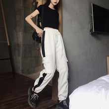 Load image into Gallery viewer, Hot Big Pockets Cargo pants women High Waist Loose Streetwear pants Baggy Tactical Trouser hip hop high quality joggers pants