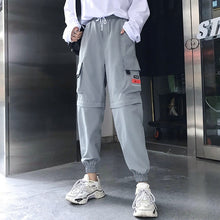 Load image into Gallery viewer, Hot Big Pockets Cargo pants women High Waist Loose Streetwear pants Baggy Tactical Trouser hip hop high quality joggers pants