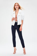 Load image into Gallery viewer, Trendyol Pomegranate Flower Basic Casual Trouser Ankle Pencil Slim Fit Pants TWOSS19ST0038