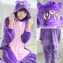 Load image into Gallery viewer, Women Kigurumi Unicorn Pajamas Sets Flannel Cute Animal Pajamas kits Women Winter unicornio Nightie Pyjamas Sleepwear Homewear