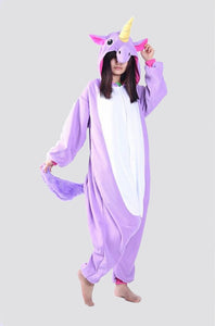 New Winter Women Men Unisex Adult Cute Cartoon Onesie Animal Pajamas unicornio Unicorn Stitch Kigurumi Flannel Nightie Sleepwear