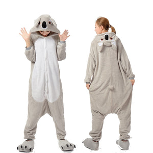 New Winter Women Men Unisex Adult Cute Cartoon Onesie Animal Pajamas unicornio Unicorn Stitch Kigurumi Flannel Nightie Sleepwear