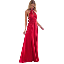 画像をギャラリービューアに読み込む, Sexy Women Multiway Wrap Convertible Boho Maxi Club Red Dress Bandage Long Dress Party Bridesmaids Infinity Robe Longue Femme