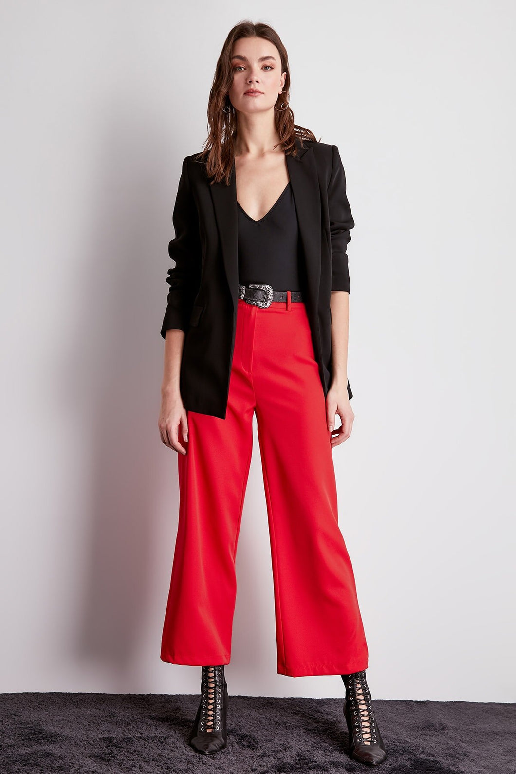 Trendyol Flare Pants TWOSS20PL0090