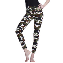 Load image into Gallery viewer, CUHAKCI Women Camouflage Leggings Fitness Military Army Green Leggings Workout Pants Sporter Skinny Adventure Leggins